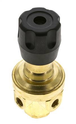 Pressure Regulator G1/4'' 490 l/min 0.2-3.0bar/3-44psi Brass CO2