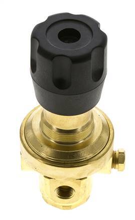 Drukregelaar G1/4'' 490l/min 0.2-3.0bar/3-44psi Messing CO2