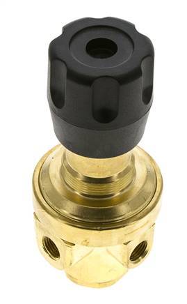 Drukregelaar G1/4'' 490l/min 0.2-3.0bar/3-44psi Messing CO2