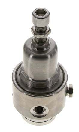 Pressure Regulator G1/4'' 700 l/min 0.5-8.0bar/7-116psi Stainless Steel Aggressive Gasses