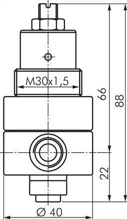 Vervangingsmembraan PTFE/NBR 1/4''.