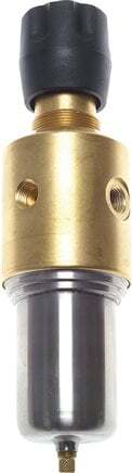 Filter-Regulator G1/4'' 800 l/min 0.1-1.5bar/1-22psi Manual Brass/Stainless Steel