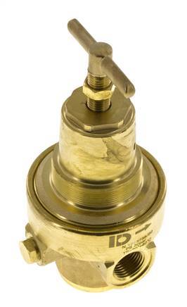Drukregelaar G1/2'' 1500l/min 0.5-8.0bar/7-116psi Messing