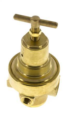Drukregelaar G1/2'' 1500l/min 0.5-8.0bar/7-116psi Messing