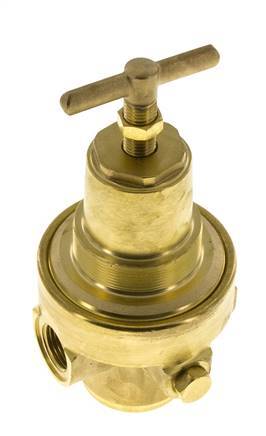 Drukregelaar G1/2'' 1500l/min 0.5-8.0bar/7-116psi Messing