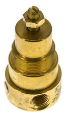 Drukregelaar G1/4'' 330l/min 0.5-8.0bar/7-116psi Messing