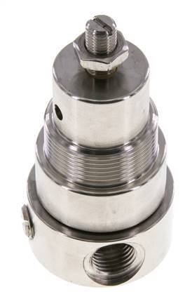 Drukregelaar G1/4'' 350l/min 0.1-1.5bar/1-22psi Roestvrij staal Gassen Vloeistoffen