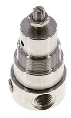 Drukregelaar G1/4'' 350l/min 0.1-1.5bar/1-22psi Roestvrij staal Gassen Vloeistoffen