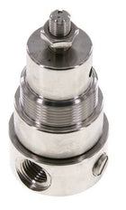 Drukregelaar G1/4'' 350l/min 0.1-1.5bar/1-22psi Roestvrij staal Gassen Vloeistoffen
