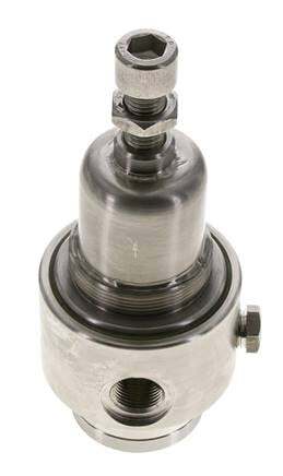 Pressure Regulator G3/8'' 700 l/min 0.2-3.0bar/3-44psi Stainless Steel Gases Liquids