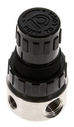 Drukregelaar G1/4'' 350l/min 0.1-1.5bar/1-22psi Roestvrij staal/POM