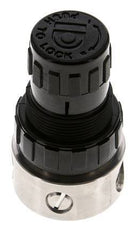 Drukregelaar G1/4'' 350l/min 0.1-1.5bar/1-22psi Roestvrij staal/POM