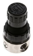 Drukregelaar G1/4'' 350l/min 0.1-1.5bar/1-22psi Roestvrij staal/POM