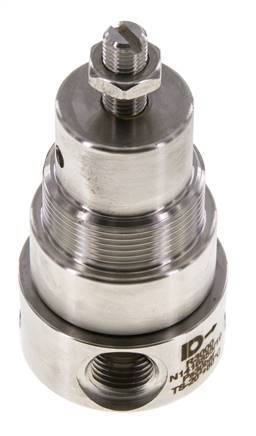 Drukregelaar G1/4'' 350l/min 0.2-3.0bar/3-44psi Roestvrij staal Gassen Vloeistoffen