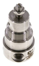 Drukregelaar G1/4'' 350l/min 0.2-3.0bar/3-44psi Roestvrij staal Gassen Vloeistoffen