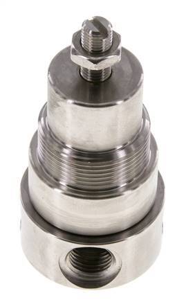 Drukregelaar G1/4'' 350l/min 0.2-3.0bar/3-44psi Roestvrij staal Gassen Vloeistoffen