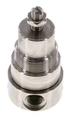 Drukregelaar G1/4'' 350l/min 0.2-3.0bar/3-44psi Roestvrij staal Gassen Vloeistoffen