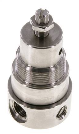 Drukregelaar G1/4'' 350l/min 0.2-3.0bar/3-44psi Roestvrij staal Gassen Vloeistoffen