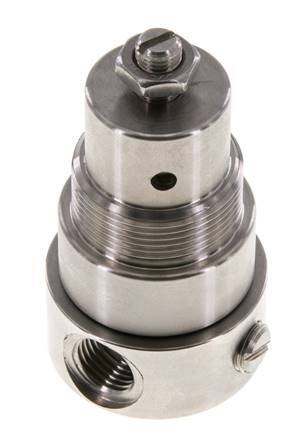 Drukregelaar G1/4'' 350l/min 0.1-1.5bar/1-22psi Roestvrij staal
