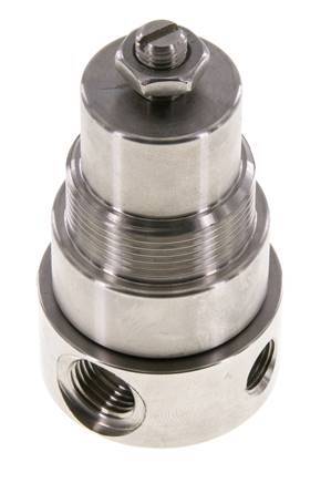 Drukregelaar G1/4'' 350l/min 0.1-1.5bar/1-22psi Roestvrij staal