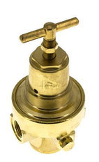 Drukregelaar G1/2'' 1500l/min 1.0-15.0bar/14-218psi Messing Gassen Vloeistoffen