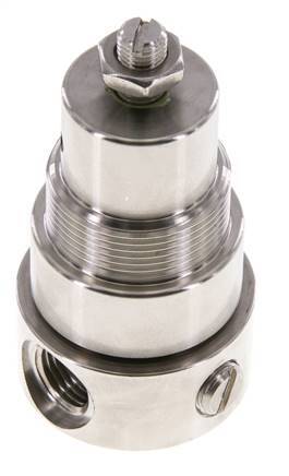 Drukregelaar G1/4'' 350l/min 0.5-8.0bar/7-116psi Roestvrij staal