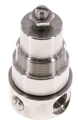 Drukregelaar G1/4'' 350l/min 0.5-8.0bar/7-116psi Roestvrij staal