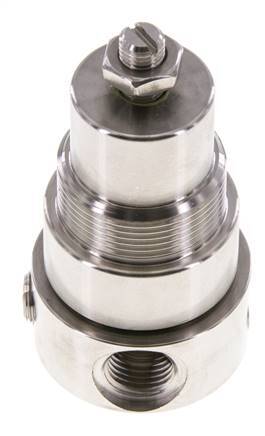 Drukregelaar G1/4'' 350l/min 0.5-8.0bar/7-116psi Roestvrij staal