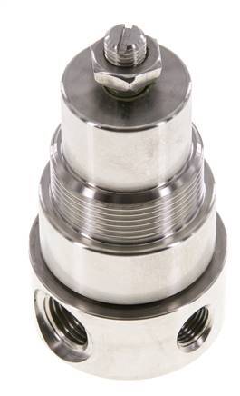 Drukregelaar G1/4'' 350l/min 0.5-8.0bar/7-116psi Roestvrij staal