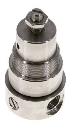 Drukregelaar G1/4'' 350l/min 1.0-15.0bar/14-218psi Roestvrij staal