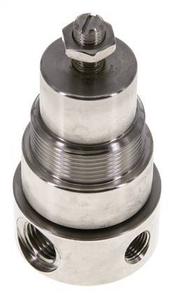 Drukregelaar G1/4'' 350l/min 1.0-15.0bar/14-218psi Roestvrij staal