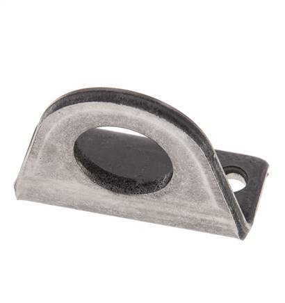 Foot Mount 20 mm 25 mm ISO 6432 Stainless steel 304 (1.4301)