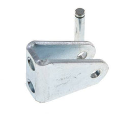 Lagerblok voor 8 mm 10 mm ISO 6432 cilinder met pin