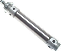 Ronde Dubbelwerkende Cilinder 32-50mm - Magnetisch - Demping