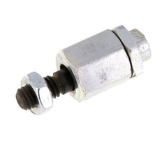 Zwevende koppeling M6 voor cilinder Verzinkt staal