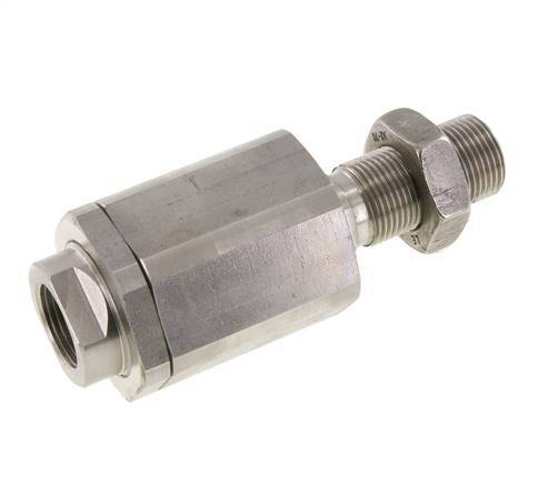 Zwevende koppeling M27 x 2 voor cilinder RVS 304 (1.4301)