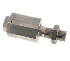 Zwevende koppeling M27 x 2 voor cilinder RVS 304 (1.4301)