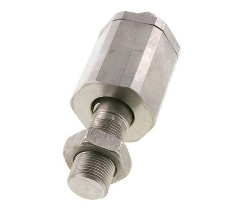 Zwevende koppeling M27 x 2 voor cilinder RVS 304 (1.4301)
