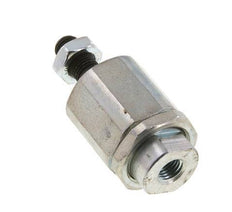 Zwevende koppeling M10 x 1,25 voor cilinder Verzinkt staal