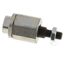 Zwevende koppeling M10 x 1,25 voor cilinder Verzinkt staal