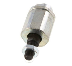 Zwevende koppeling M10 x 1,25 voor cilinder Verzinkt staal