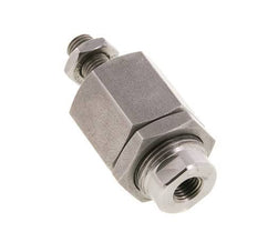 Zwevende koppeling M10 x 1,25 voor cilinder RVS 304 (1.4301)