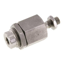 Zwevende koppeling M10 x 1,25 voor cilinder RVS 304 (1.4301)