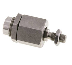 Zwevende koppeling M10 x 1,25 voor cilinder RVS 304 (1.4301)