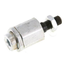 Zwevende koppeling M12 x 1,25 voor cilinder Verzinkt staal