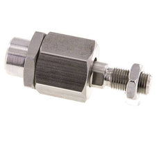 Zwevende koppeling M12 x 1,25 voor cilinder RVS 304 (1.4301)