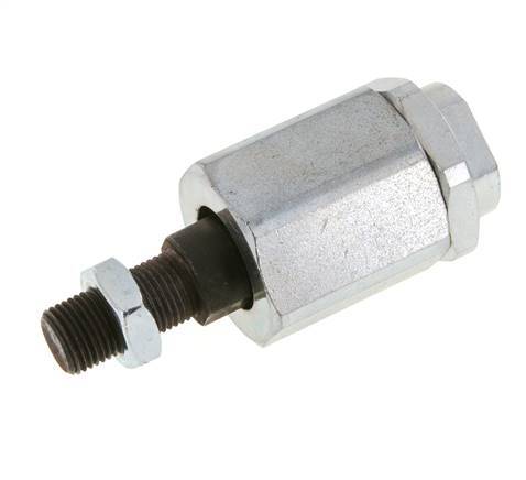 Zwevende koppeling M16 x 1,5 voor cilinder Verzinkt staal