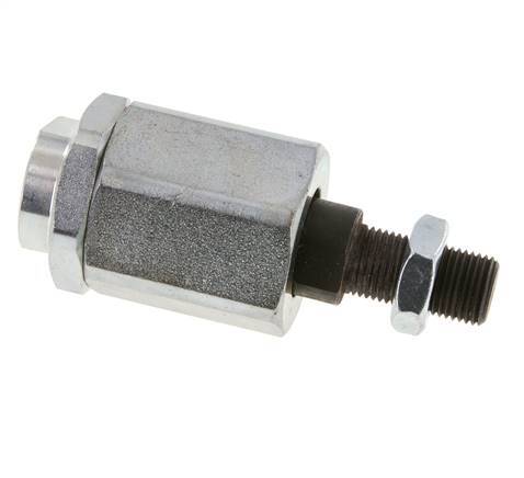 Zwevende koppeling M16 x 1,5 voor cilinder Verzinkt staal