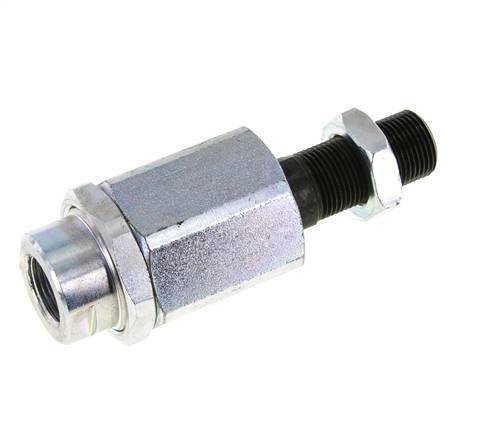 Zwevende koppeling M20 x 1,5 voor cilinder Verzinkt staal