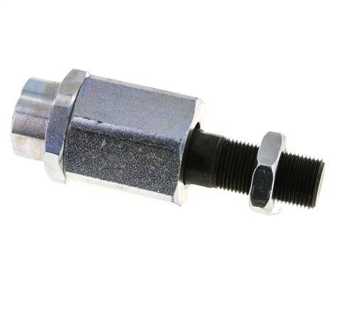 Zwevende koppeling M20 x 1,5 voor cilinder Verzinkt staal